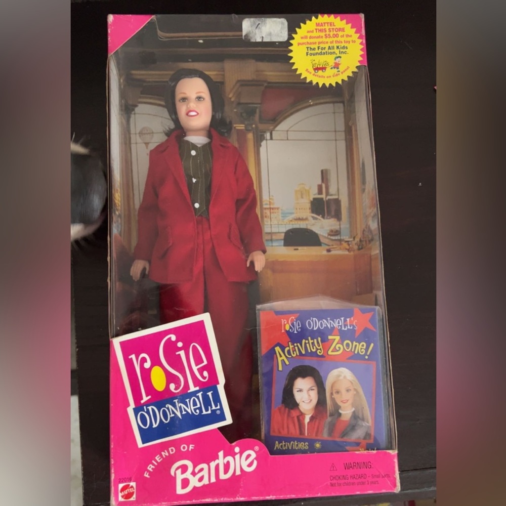 Rosie O’Donnell with friends doll in box